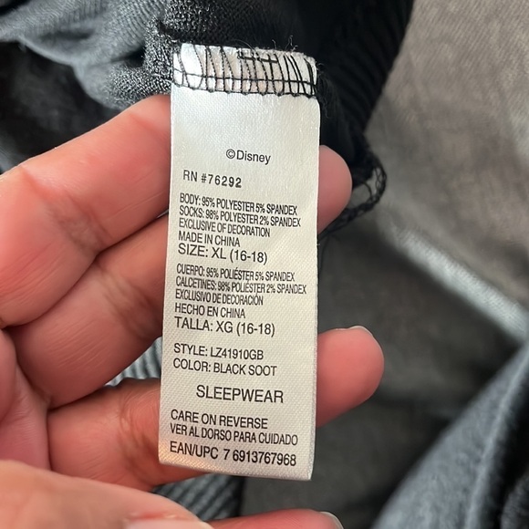 Disney Womens Nightmare Before Christmas Black Sleepwear XL - Picture 7 of 9